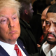 Republican presidential candidate Donald Trump and the Rev. Darrell Scott, senior pastor of the New Spirit Revival Center in Cleveland Heights, speak to the press after meetings with prominent African-American clerics at the Trump Tower in New York City on Nov. 30, 2015.
TIMOTHY A. CLARY/AFP/Getty Images